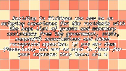 Apply for Online Grants in Michigan