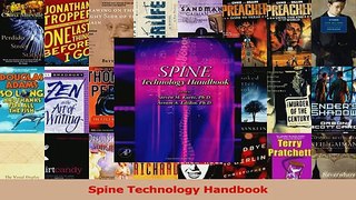 PDF Download  Spine Technology Handbook Read Online