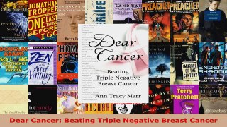 Download  Dear Cancer Beating Triple Negative Breast Cancer PDF Free