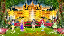 Disney Princess Finger Family cartoon Rapunzel Pocahontas Ariel Little Mermaid