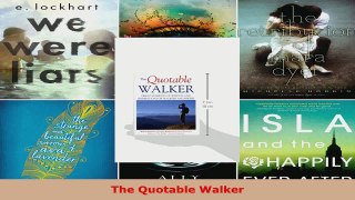 Read  The Quotable Walker Ebook Free