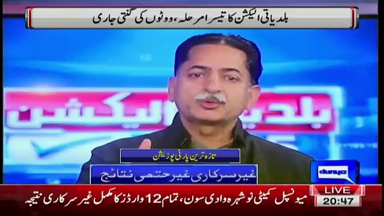 Haroon Rasheed Shuts Up Mia Javed On Allegations On KPK Goverment