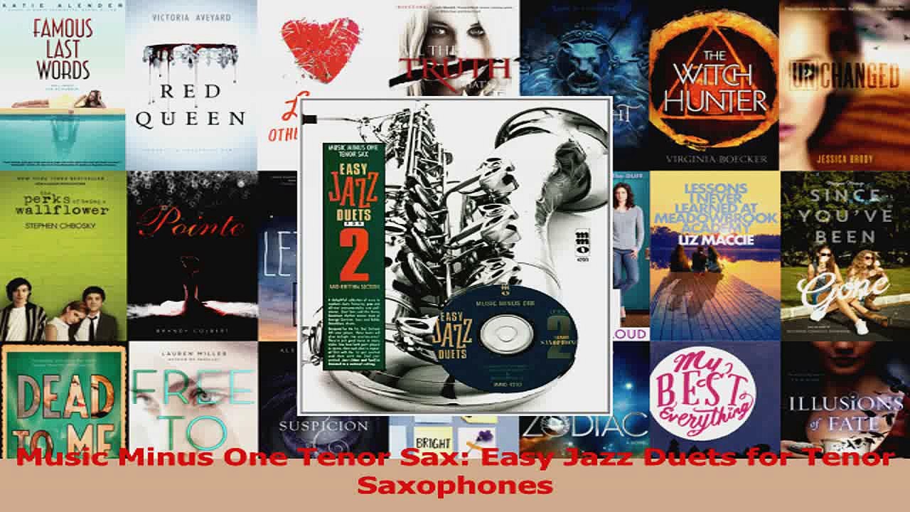 PDF Download  Music Minus One Tenor Sax Easy Jazz Duets for Tenor Saxophones PDF Full Ebook