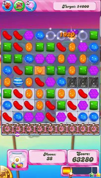Candy Crush Saga Level 1334 No Booster 3 Stars