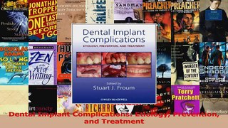 Dental Implant Complications Etiology Prevention and Treatment Download