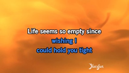 Karaoke It Keeps Right On A-Hurtin - Johnny Tillotson *