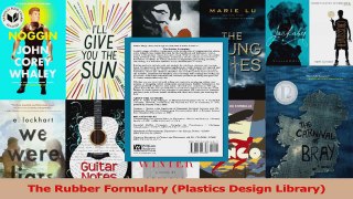 PDF Download  The Rubber Formulary Plastics Design Library Read Online