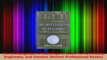 Read  The Investigation of Buildings A Guide for Architects Engineers and Owners Norton Ebook Free
