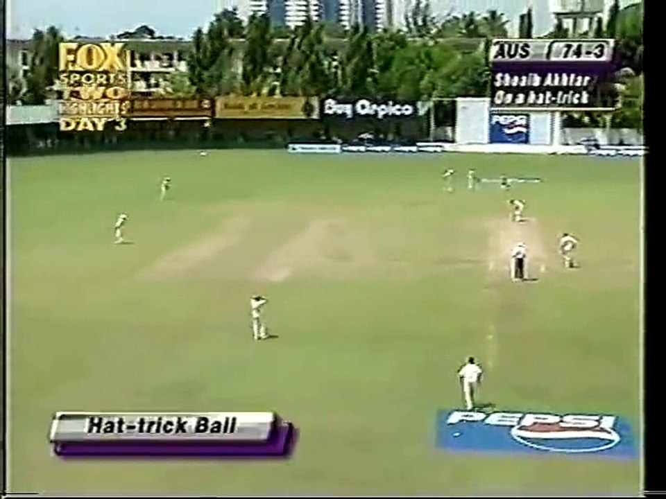 Shoaib Akhtar GREATEST BOWLING OF HIS CAREER - vs Australia 1st test Colombo 2002