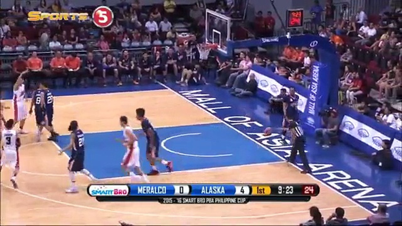 Meralco vs. Alaska [1st Quarter]Philippine Cup December 3,2015