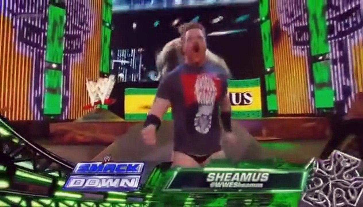 Sheamus vs Mark Henry Arm Wrestling Match 5/3/2013