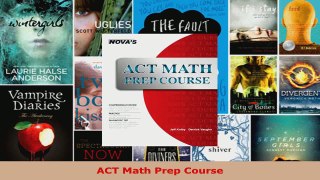 Read  ACT Math Prep Course EBooks Online
