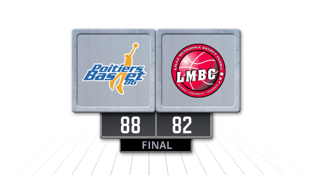 Basket, Pro B, J7 : Poitiers -Lille (2015-2016)