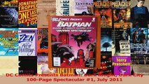 Download  DC Comics Presents Batman Dark Knight Dark City 100Page Spectacular 1 July 2011 Ebook Online