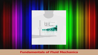 PDF Download  Fundamentals of Fluid Mechanics Download Full Ebook
