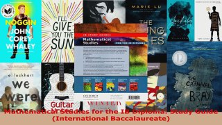 Read  Mathematical Studies for the IB Diploma Study Guide International Baccalaureate EBooks Online