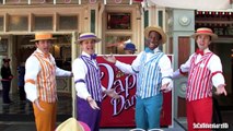 [HD] Dapper Dans Sings Boy Band Songs One Direction, Nsync, Backstreet Boys - Disneyland 2
