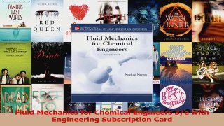 Download  Fluid Mechanics for Chemical Engineers 3e with Engineering Subscription Card PDF Free