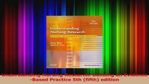 Understanding Nursing Research Building an EvidenceBased Practice 5th fifth edition Download