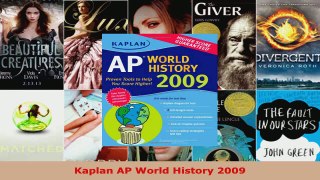 Read  Kaplan AP World History 2009 EBooks Online