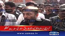 Sattar accuses MQM-H of torturing his workers and Rangers/Police Protecting Them