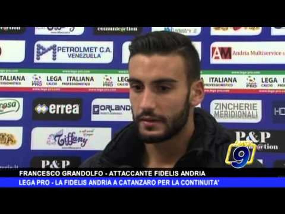 LEGA PRO | La Fidelis Andria a Catanzaro per la continuità