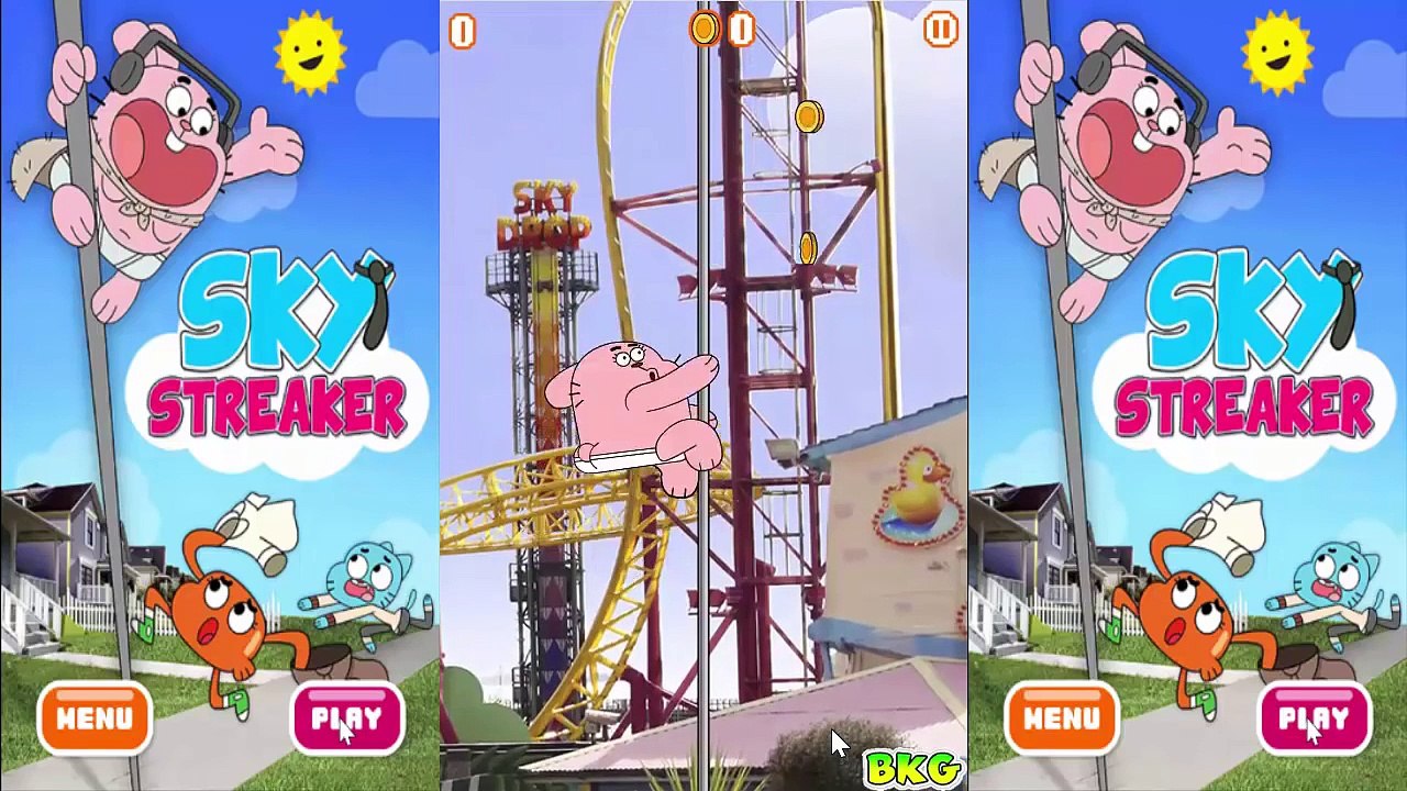 The Amazing World of Gumball: Sky Streaker (High-Score Gameplay)