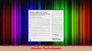 Download  Adobe After Effects CS5 Visual Effects and Compositing Studio Techniques Ebook Free