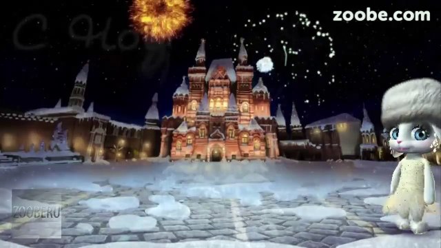 Зайка ZOOBERU - С новым 2016 годом ! Зайка поёт для вас!