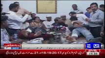 Watch What MQM is doing in a Press Conference With Injured Workers