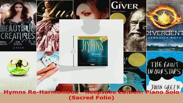 Download Hymns ReHarmonized Keepsake Edition Piano Solo Sacred Folio PDF Online