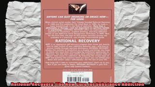 Rational Recovery The New Cure for Substance Addiction