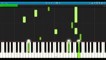 [Synthesia | Piano Tutorial] Secret Garden - Song From A Secret Garden (speed 100% / speed 50%)