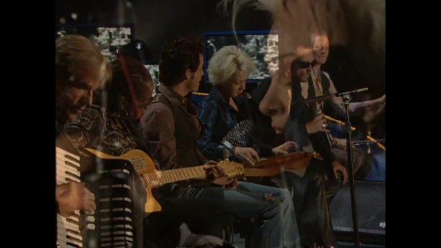 Fell in ❤️ with this video. Pat Monahan, Cyndi Lauper, and the late Scott Weiland. There are no more demons, no more pain.