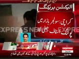 Fake Polling Staff Busted By PTI’s Ali Zaidi in Soldier Bazaar Karachi