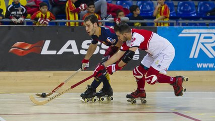 Video herunterladen: [HIGHLIGHTS] HOQUEI PATINS (OK Lliga): FC Barcelona Lassa-Shum Balder Técnica (6-4)