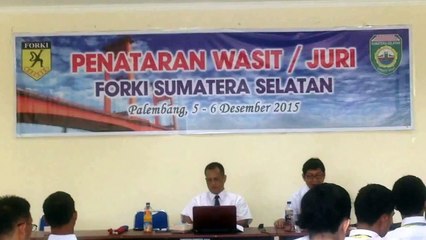 64 Wasit Karate Sumsel Ambil Lisensi