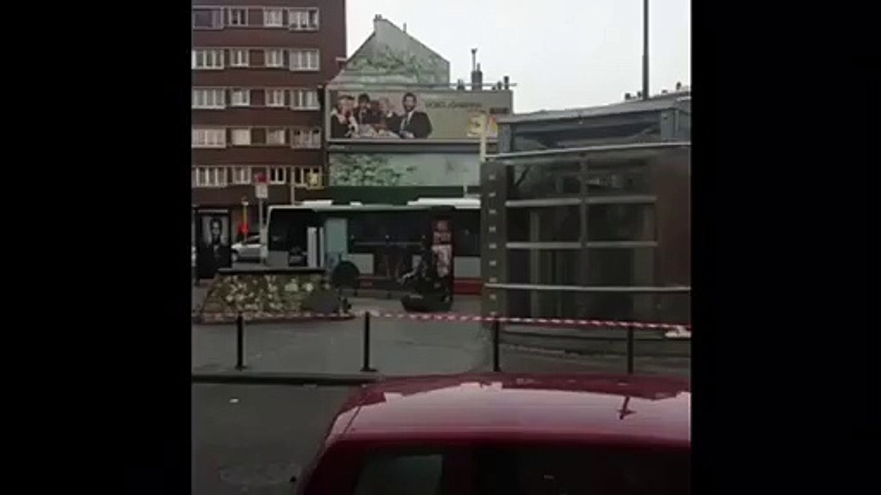 Colis suspect à la station Etangs Noirs: le service de déminage est descendu sur place