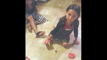 Tiny Girl is Terrified of Tiny Frog