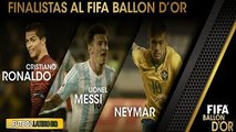 Cristiano Ronaldo, Messi y Neymar, Nominados al Balón de Oro 2015