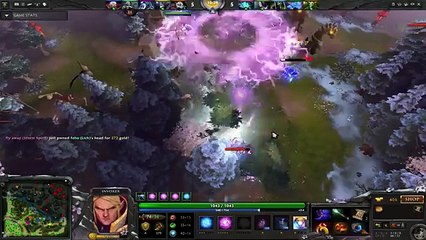 FATA Quas-Wex Invoker 17-4 Dota 2 gameplay