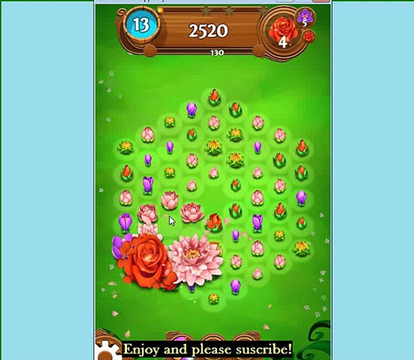 Blossom Blast Saga - Level 101-No Boosters