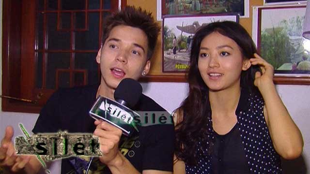 Stefan-Wilona Syuting Sambil Pacaran - Silet 05 Desember 2015