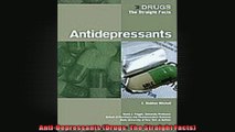 AntiDepressants Drugs The Straight Facts