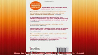 How to Stop Smoking and Stay Stopped for Good