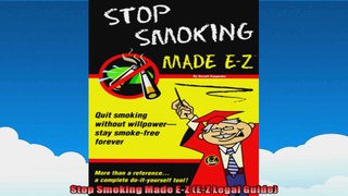 Stop Smoking Made EZ EZ Legal Guide