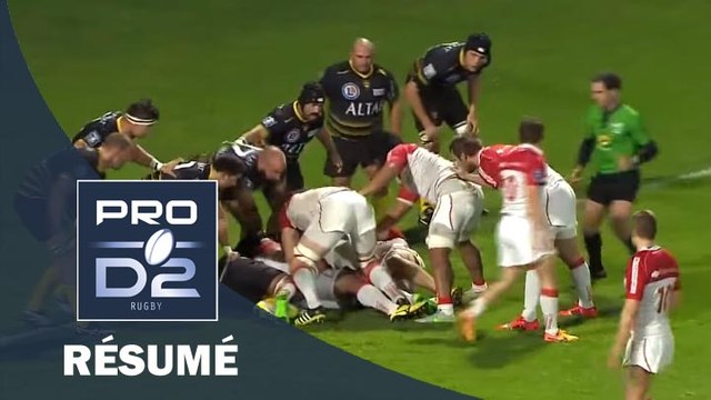 PRO D2 - Résumé Biarritz-Mont de Marsan: 44-8 - J11 - Saison 2015/2016