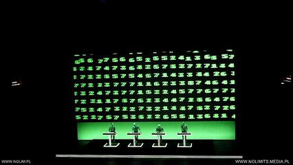 Kraftwerk - Numbers [live in Kraków, 04.12.2015]
