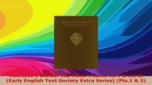 Hoccleves Works The Minor Poems vol I  vol II Early English Text Society Extra Series Download