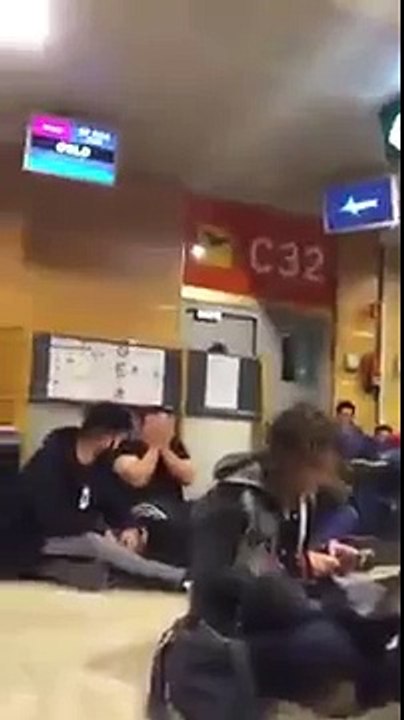 Madrid Havalimanında Adana Merkez açan Türkler